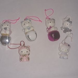 Mini Hello Kitty Ornament Set